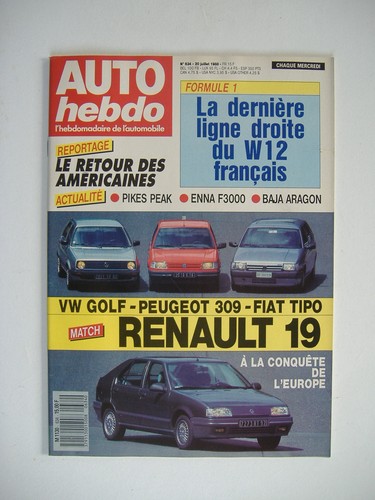 Auto hebdo 634renault - auto, 19